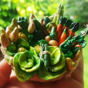 canasta de vegetales