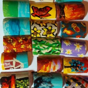 Mini Tejas Pintadas